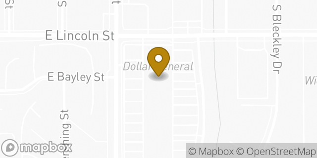 Map showing the location of AutoZone in Wichita, KS 67218
