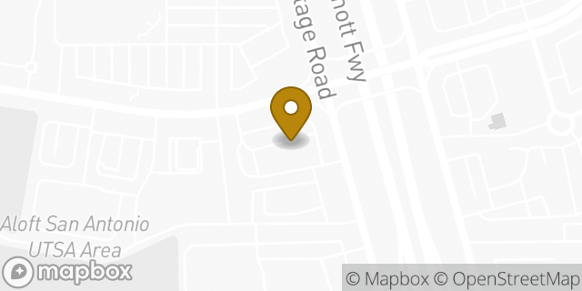 Map showing the location of Amazon Locker - Sundial in San Antonio, TX 78249