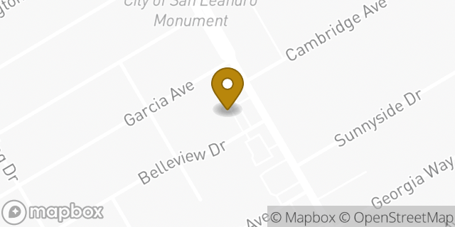 Map showing the location of ATM 7ELEVEN-FCTI in San Leandro, CA 94577