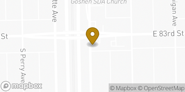 Map showing the location of Subway in Chicago, IL 60619