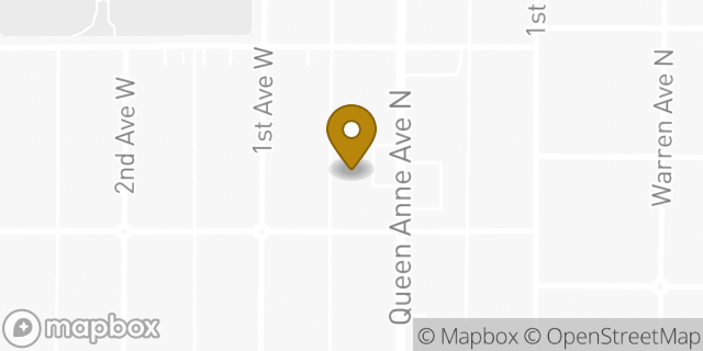 Map showing the location of ATM 7ELEVEN-FCTI in Seattle, WA 98109