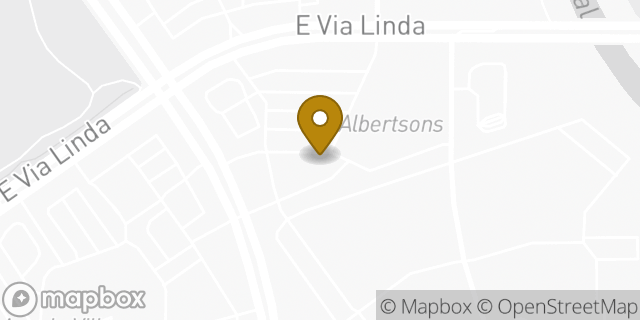Map showing the location of The UPS Store in Scottsdale, AZ 85259