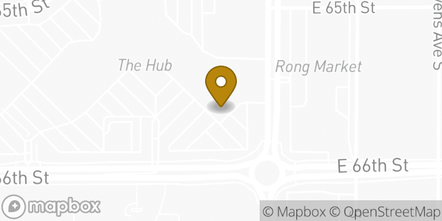 Map showing the location of Walgreens in Richfield, MN 55423