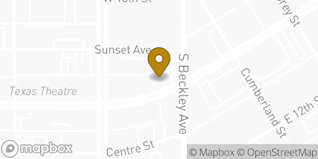 Map showing the location of Coinme in Dallas, TX 75208