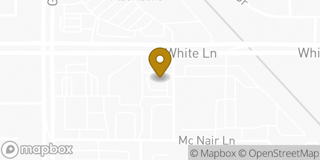 Map showing the location of McDonald's in Bakersfield, CA 93309