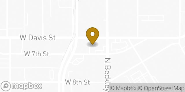 Map showing the location of CVS Pharmacy in Dallas, TX 75208