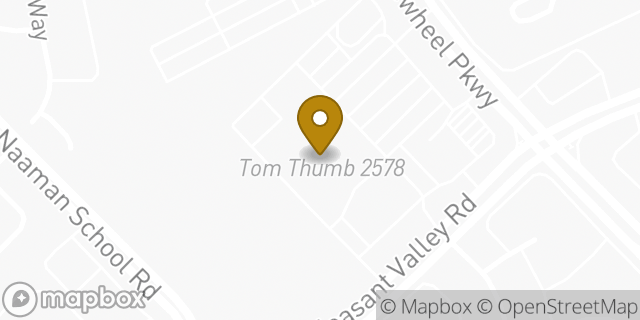 Map showing the location of HOTWORX- Garland, TX in Garland, TX 75040
