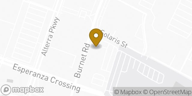 Map showing the location of Amazon Locker - Pig in Austin, TX 78758