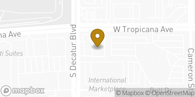 Map showing the location of Amazon Locker - Infinite in Las Vegas, NV 89103