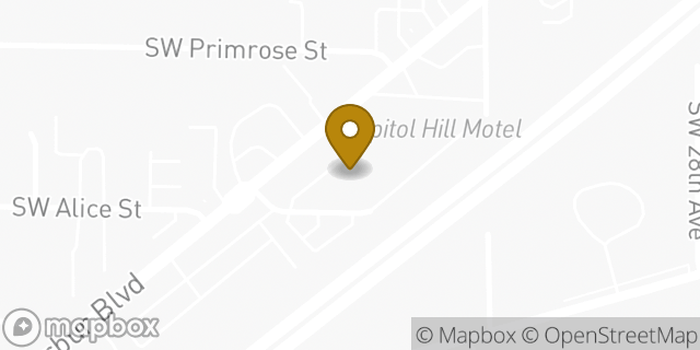 Map showing the location of The UPS Store in Portland, OR 97219