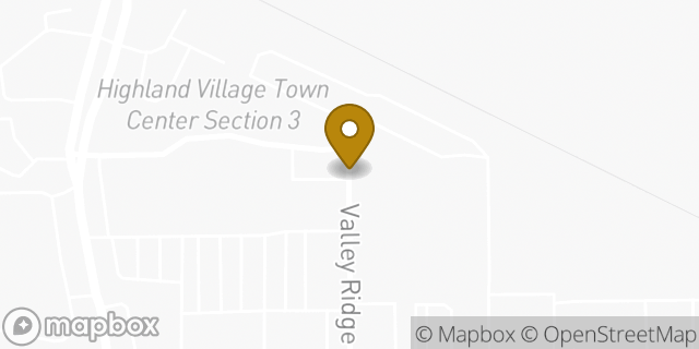 Map showing the location of Walmart in Lewisville, TX 75077