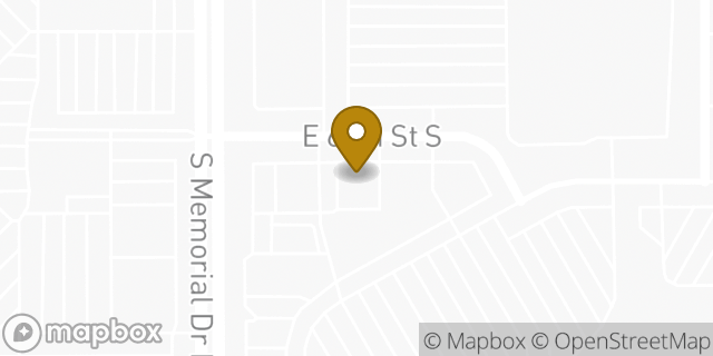 Map showing the location of Car Toys Tulsa in Tulsa, OK 74133