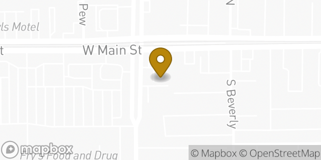Map showing the location of Amazon Locker - Berto in Mesa, AZ 85201