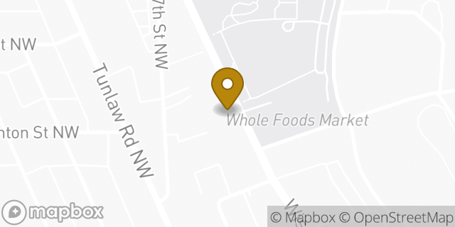 Map showing the location of Chipotle Mexican Grill in Washington, DC 20007