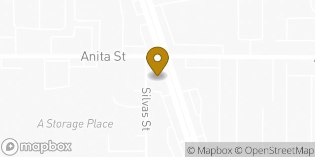 Map showing the location of Amazon Locker - Roberta in Chula Vista, CA 91911