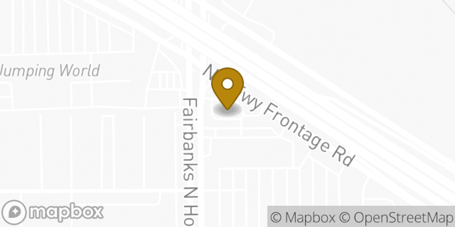 Map showing the location of McDonald's in Houston, TX 77040