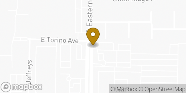 Map showing the location of S. Eastern in Las Vegas, NV 89123