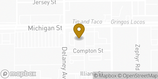 Map showing the location of Walgreens in Orlando, FL 32806