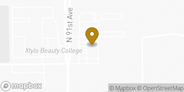 Map showing the location of Amazon Locker - Ashunti in Tolleson, AZ 85353