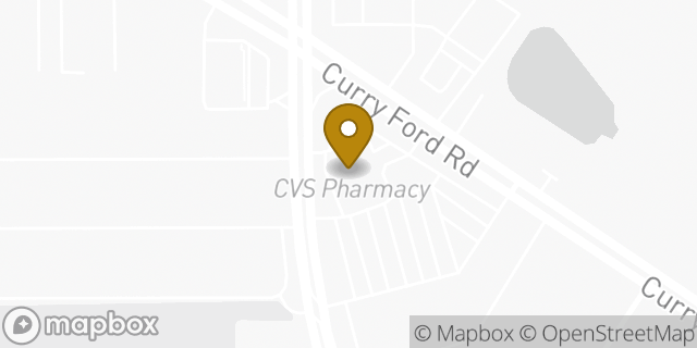 Map showing the location of ATM CVS in Orlando, FL