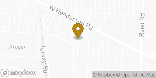 Map showing the location of Minute Clinic in Upper Arlington, OH 43220