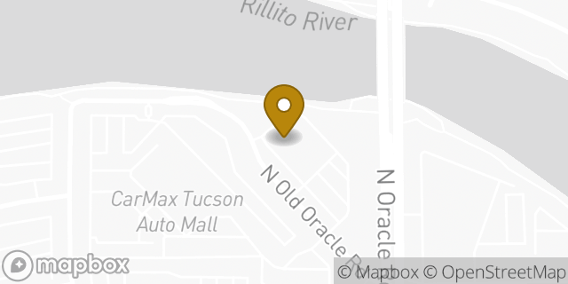 Map showing the location of Planet Fitness in Tucson, AZ 85705