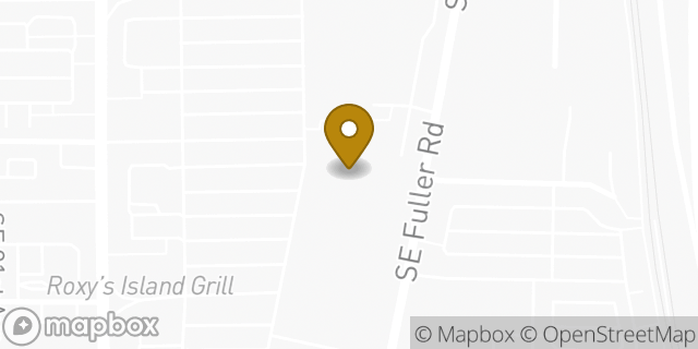 Map showing the location of HomeGoods in Happy Valley, OR 97086