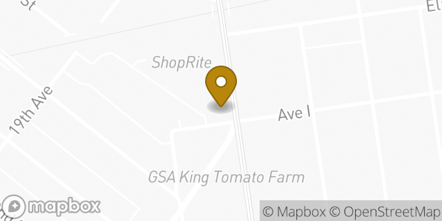 Map showing the location of Bank of America Walk-Up ATM | 1080 Mcdonald Ave in Brooklyn, NY 11230