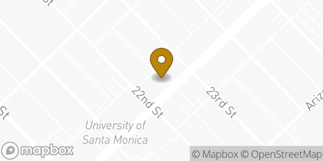 Map showing the location of Whole Foods Market in Santa Monica, CA 90403