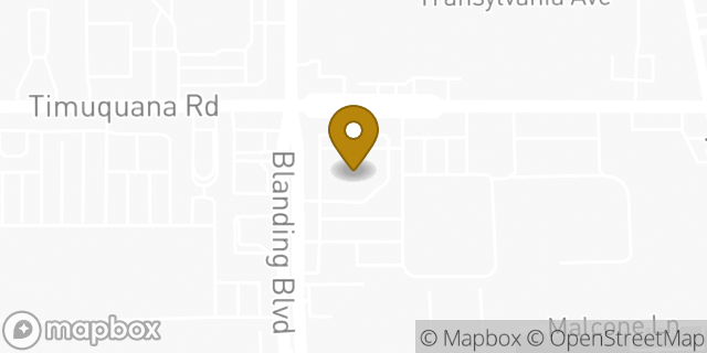 Map showing the location of CVS Pharmacy in Jacksonville, FL 32244