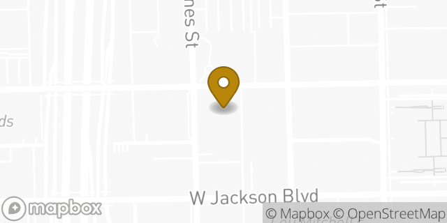 Map showing the location of WeWork 625 W Adams in Chicago, IL 60661