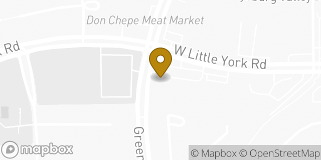 Map showing the location of Amazon Locker - Performer in Katy, TX 77449