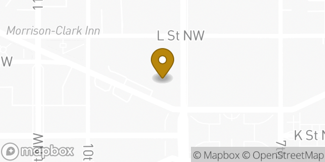 Map showing the location of Amazon Locker - Aril in Washington D.C., DC 20001