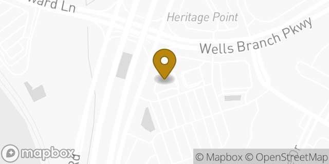 Map showing the location of McDonald's in Austin, TX 78727