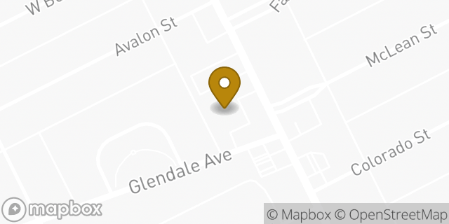 Map showing the location of AutoZone in Highland Park, MI 48203