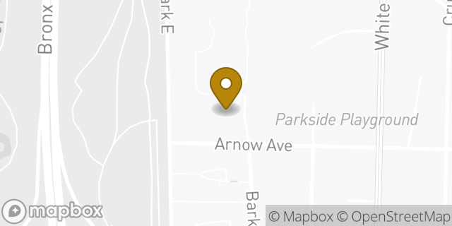 Map showing the location of Amazon Locker - Crop in Bronx, NY 10467