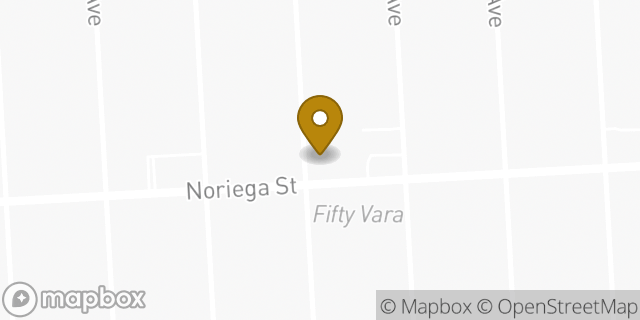Map showing the location of Walgreens in San Francisco, CA 94122