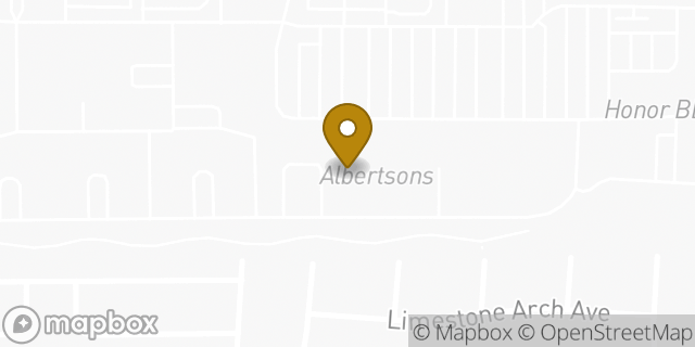 Map showing the location of Albertsons in Las Vegas, NV 89178