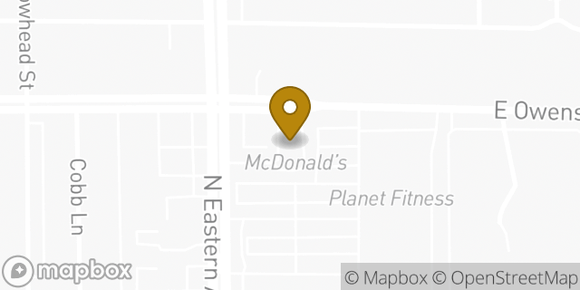 Map showing the location of McDonald's in North Las Vegas, NV 89030
