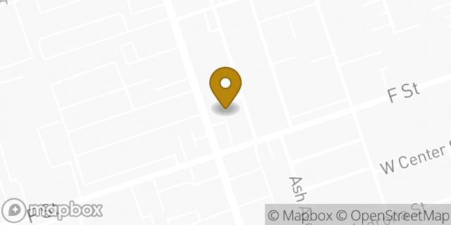 Map showing the location of Amazon Locker - Verdant in Chula Vista, CA 91910