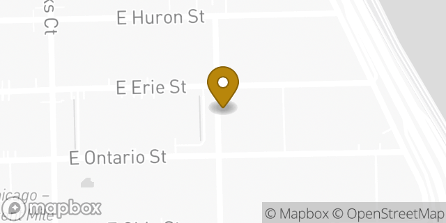 Map showing the location of McDonald's in Chicago, IL 60611