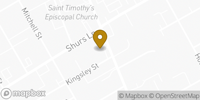 Map showing the location of Amazon Locker - Dakar in Philadelphia, PA 19128