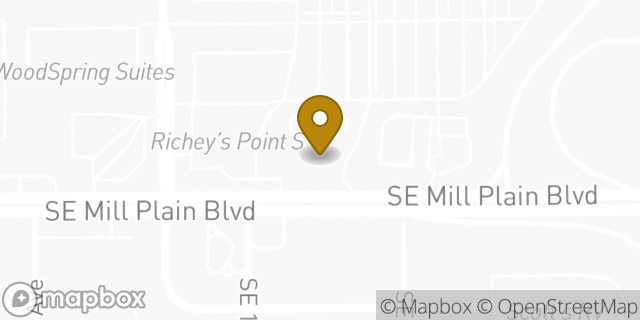 Map showing the location of AutoZone Auto Parts in Vancouver, WA 98664