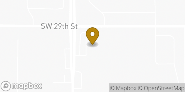 Map showing the location of Amazon Locker - Question in Oklahoma City, OK 73129