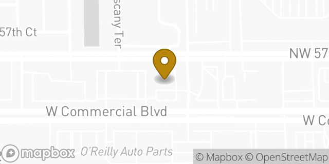 Map showing the location of Amazon Locker - Recut in Tamarac, FL 33351