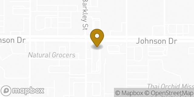 Map showing the location of McDonald's in Mission, KS 66202