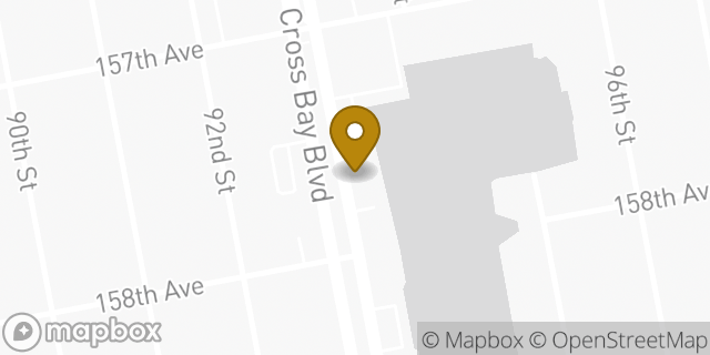 Map showing the location of Starbucks in New York, NY 11414