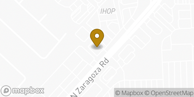 Map showing the location of Chipotle Mexican Grill in El Paso, TX 79936