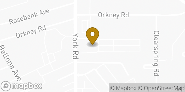 Map showing the location of Staples in Baltimore, MD 21212