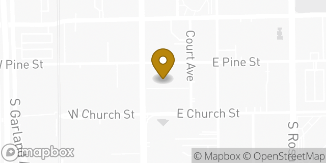Map showing the location of Hertz in Orlando, FL 32801